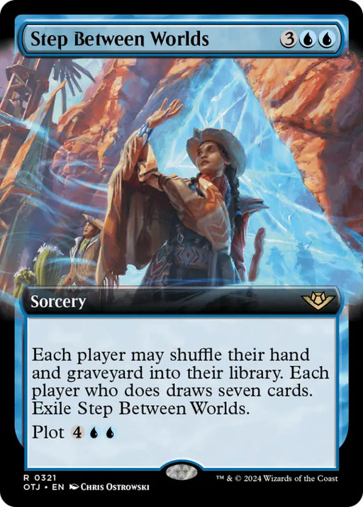 Step Between Worlds (Extended Art) [Outlaws of Thunder Junction] - MTG Single