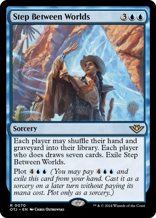 Step Between Worlds (Promo Pack) [Outlaws of Thunder Junction Promos] - MTG Single