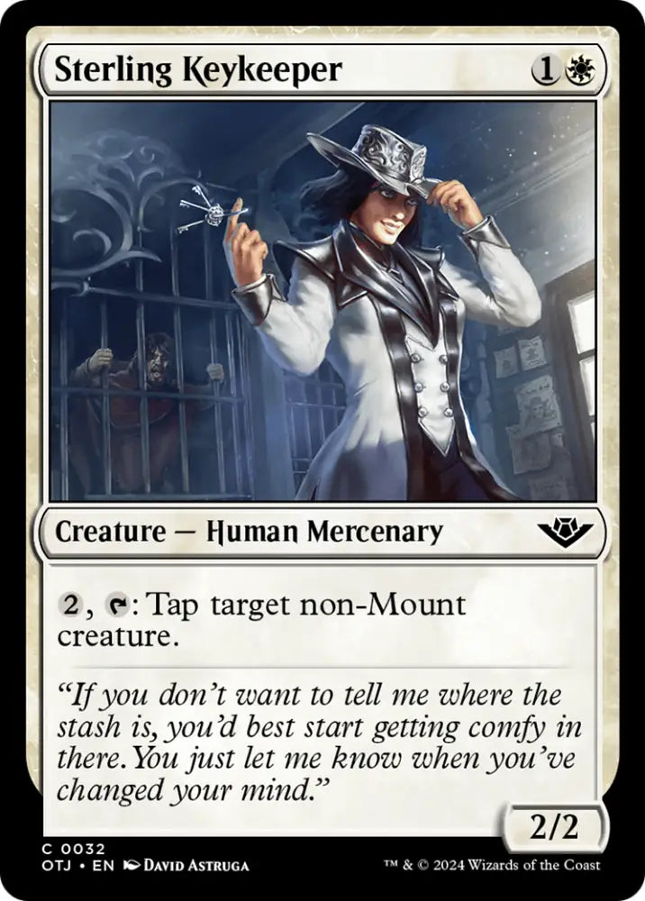 Sterling Keykeeper [Outlaws of Thunder Junction] - MTG Single