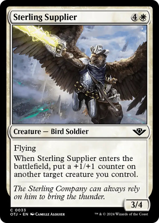 Sterling Supplier [Outlaws of Thunder Junction] - MTG Single