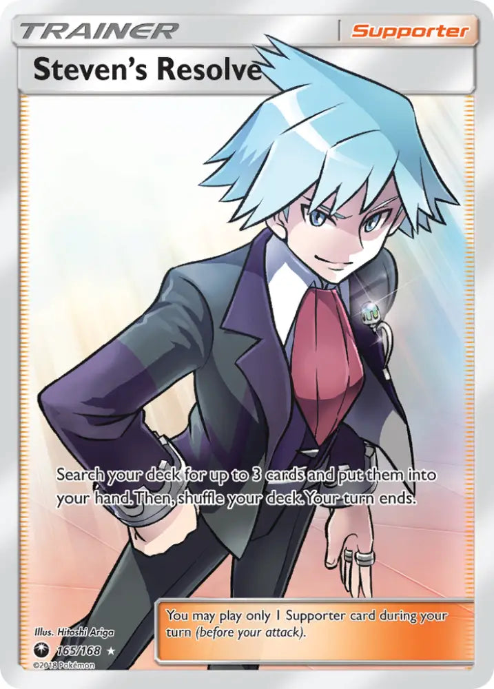 Steven’s Resolve (165/168) [Sun & Moon: Celestial Storm] - Pokemon Single