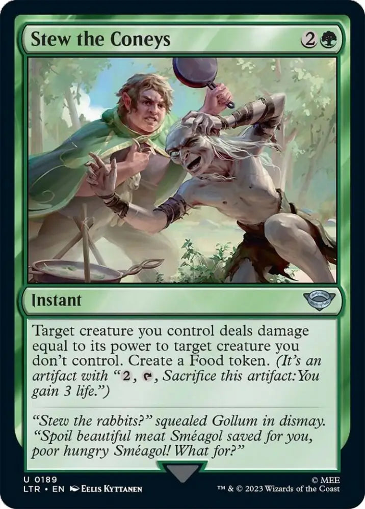 Stew the Coneys [The Lord of the Rings: Tales of Middle-Earth] - MTG Single
