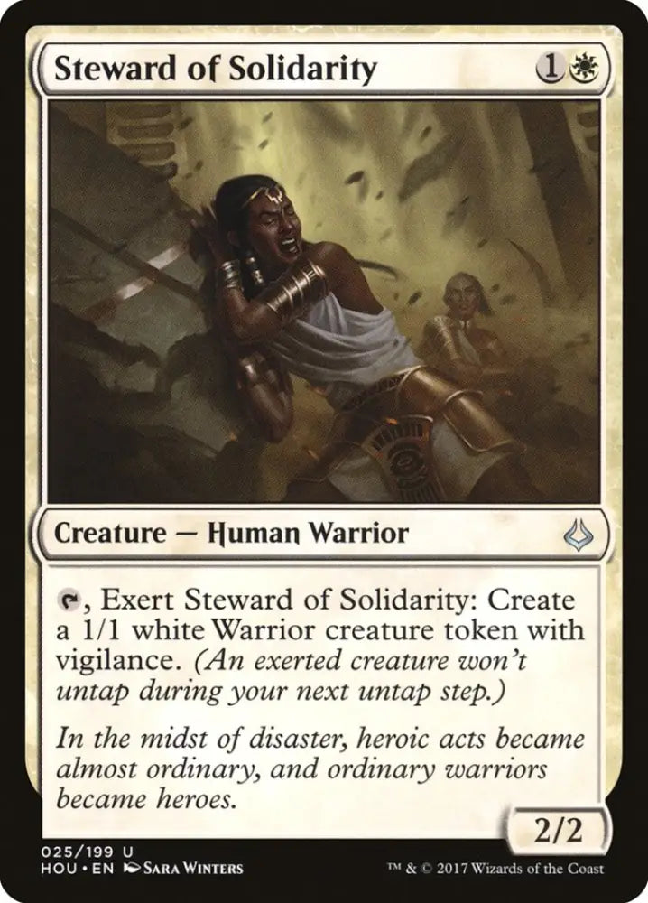Steward of Solidarity [Hour of Devastation] - MTG Single