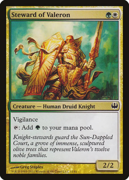Steward of Valeron [Duel Decks: Knights vs. Dragons] - MTG Single