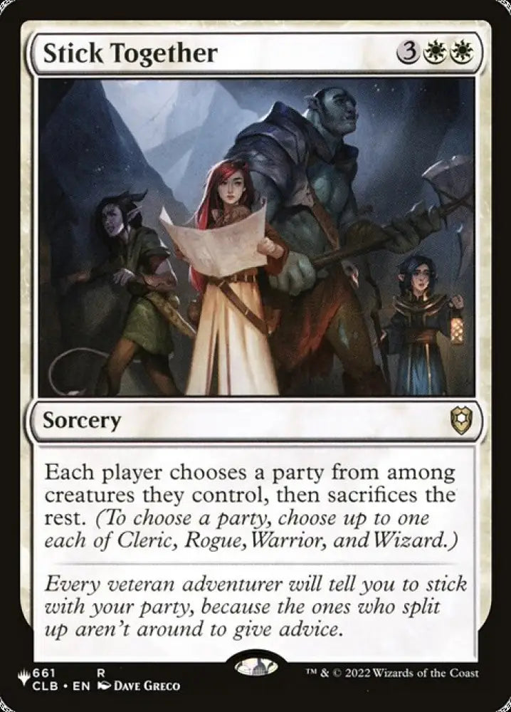 Stick Together (CLB-661) [The List]