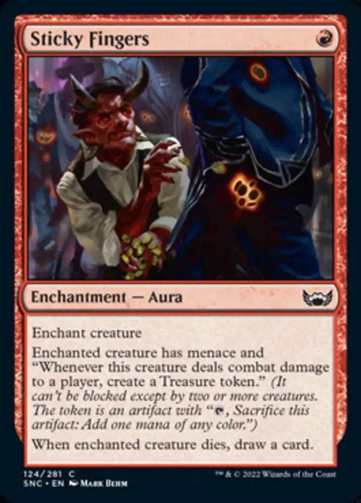 Sticky Fingers [Streets of New Capenna] - MTG Single