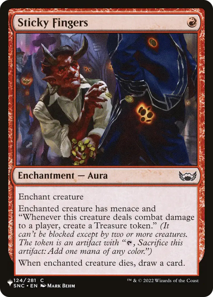Sticky Fingers [The List] - MTG Single