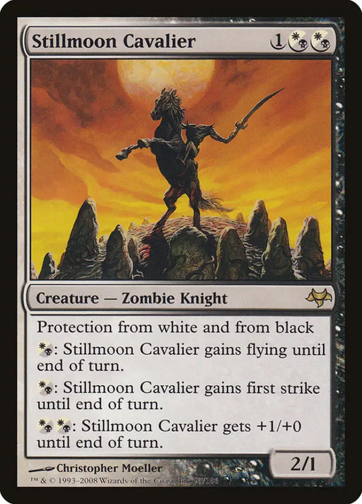 Stillmoon Cavalier [Eventide] - MTG Single
