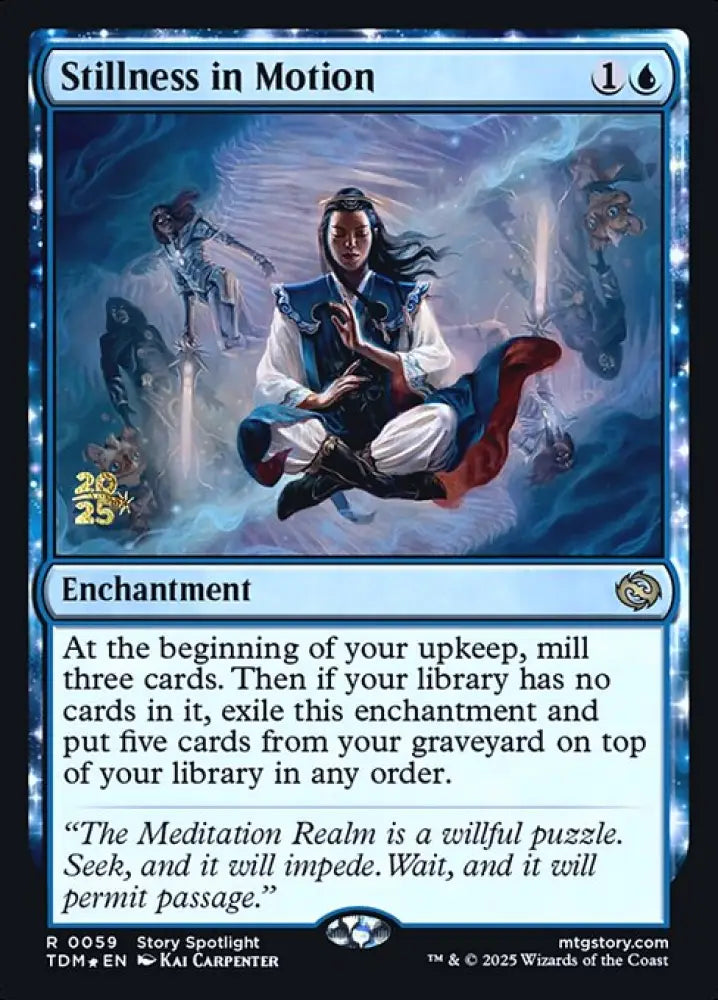 Stillness in Motion (59s) [Tarkir: Dragonstorm Promos]