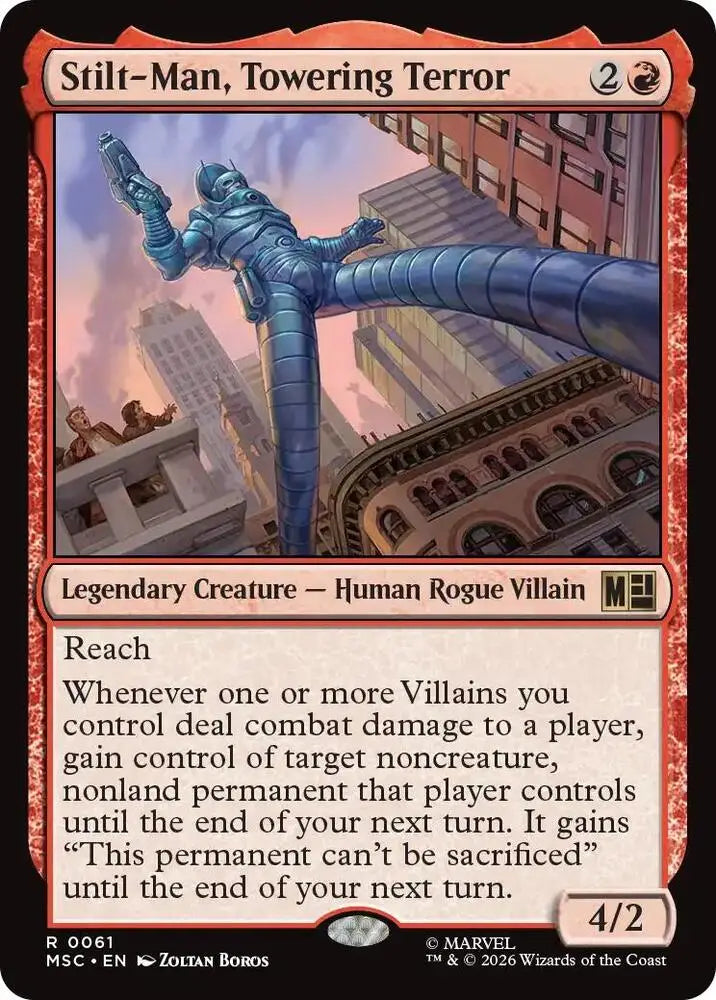 Stilt-Man, Towering Terror (61) [Marvel Super Heroes Commander]