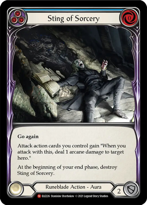 Sting of Sorcery [Tales of Aria 1st Edition] 1st Edition Normal - Flesh And Blood Single