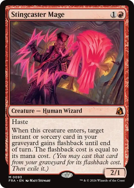 Stingcaster Mage (93) [Reality Fracture]