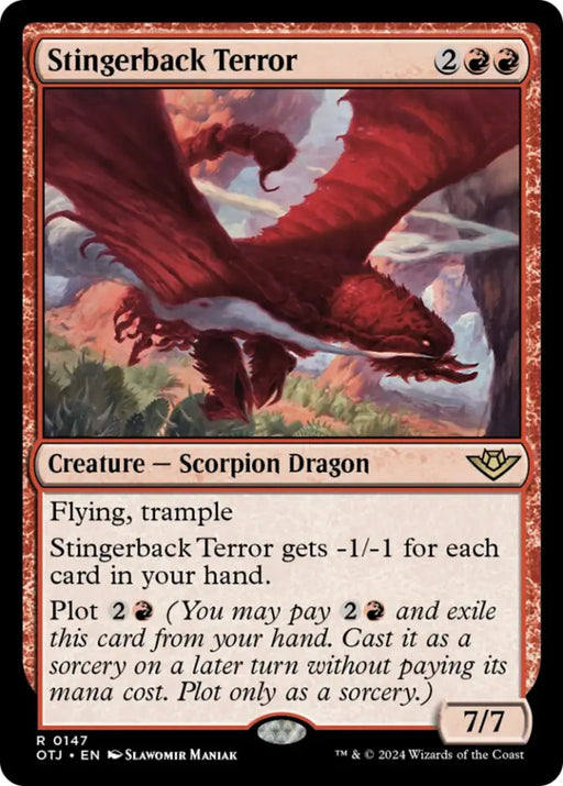 Stingerback Terror [Outlaws of Thunder Junction] - MTG Single