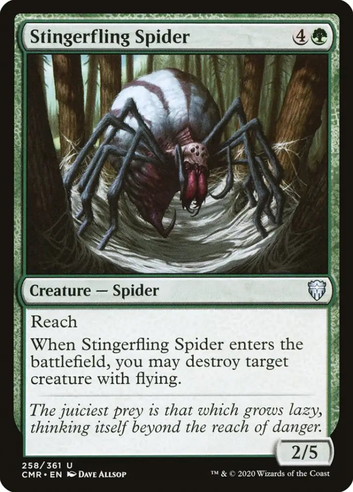 Stingerfling Spider [Commander Legends] - MTG Single