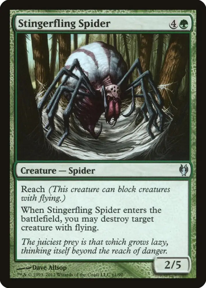 Stingerfling Spider [Duel Decks: Izzet vs. Golgari] - MTG Single