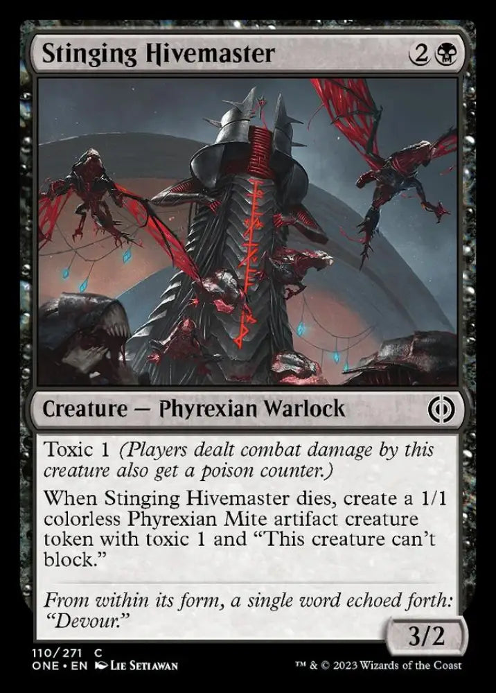 Stinging Hivemaster [Phyrexia: All Will Be One] - MTG Single