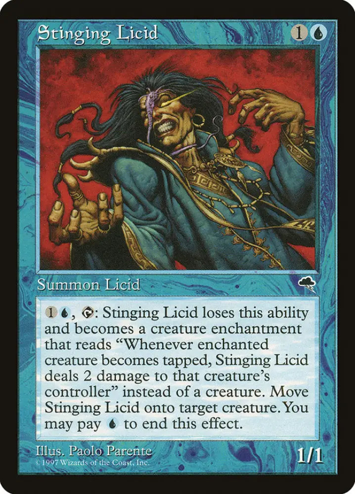 Stinging Licid [Tempest] - MTG Single
