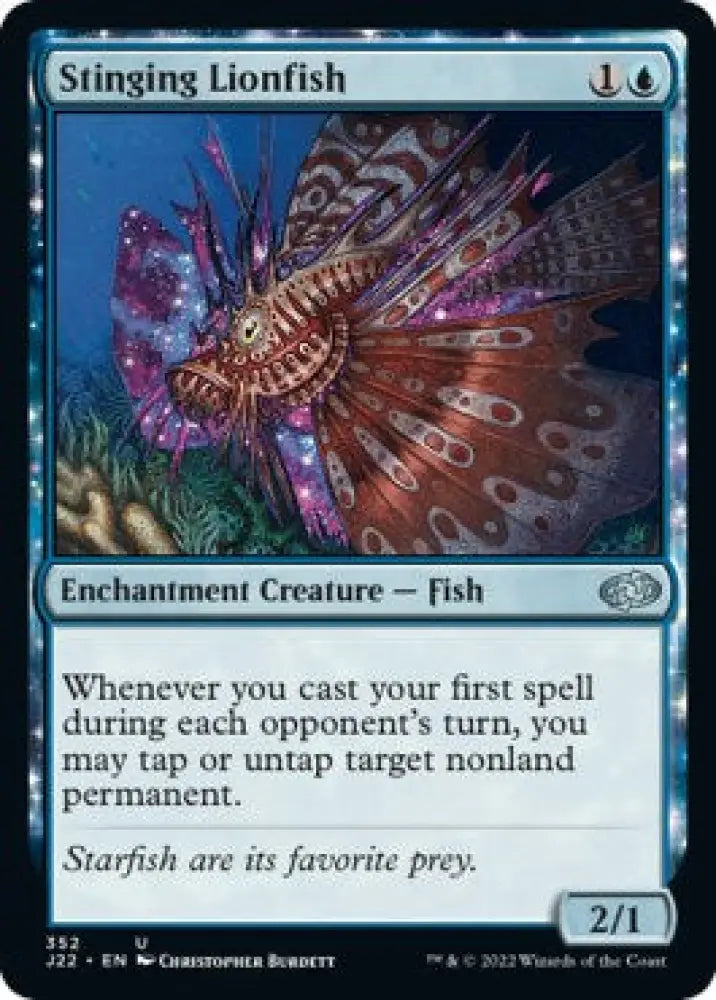 Stinging Lionfish [Jumpstart 2022] - MTG Single