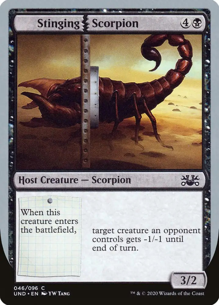 Stinging Scorpion [Unsanctioned] - MTG Single