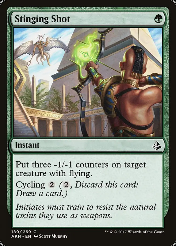 Stinging Shot [Amonkhet] - MTG Single