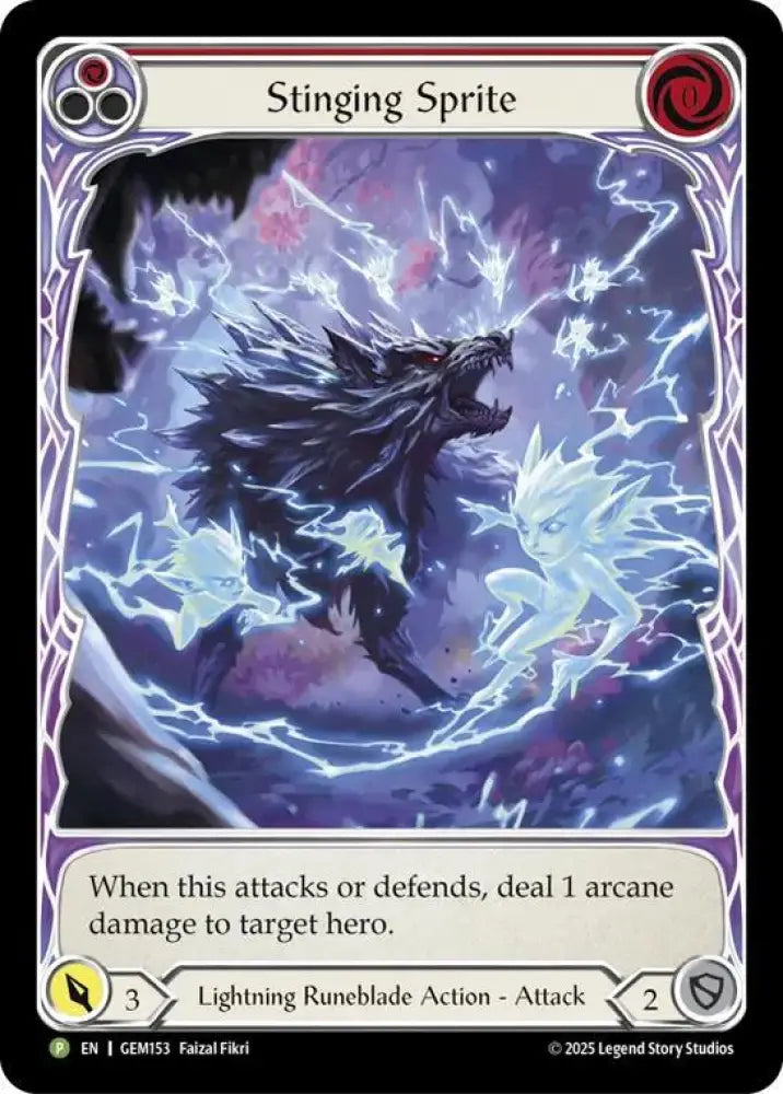 Stinging Sprite (Red) (GEM153) [Gem Pack 5]
