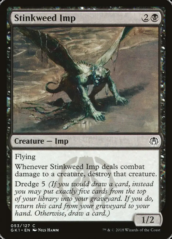Stinkweed Imp [Guilds of Ravnica Guild Kit] - MTG Single