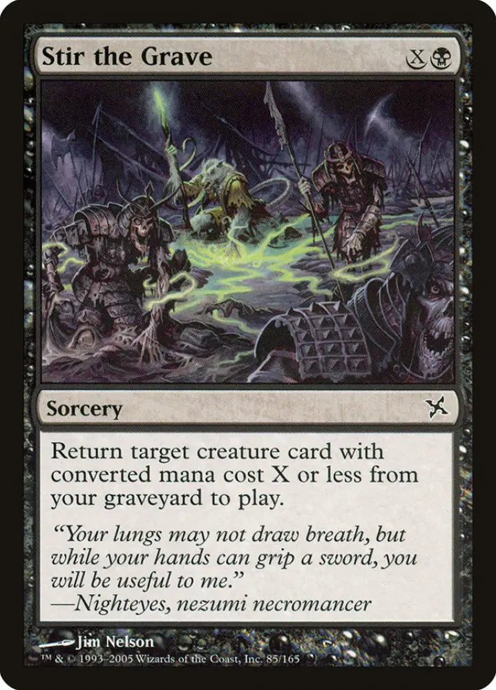 Stir the Grave [Betrayers of Kamigawa] - MTG Single
