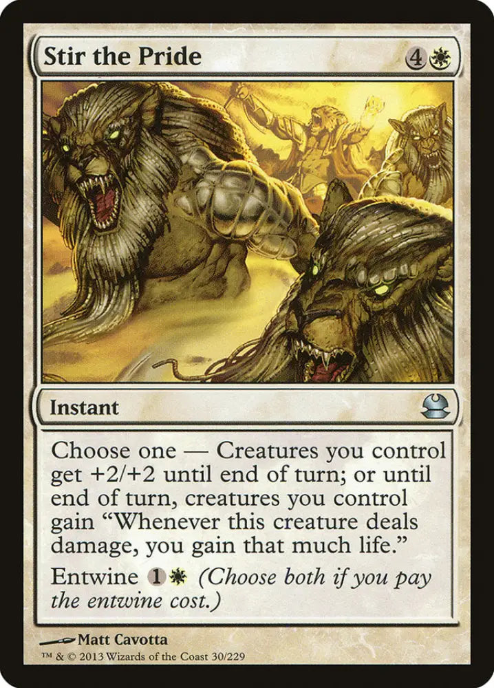 Stir the Pride [Modern Masters] - MTG Single