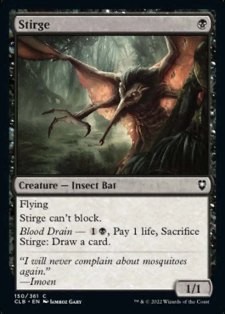Stirge [Commander Legends: Battle for Baldur’s Gate] - MTG Single