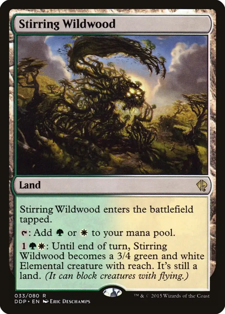 Stirring Wildwood [Duel Decks: Zendikar vs. Eldrazi] - MTG Single