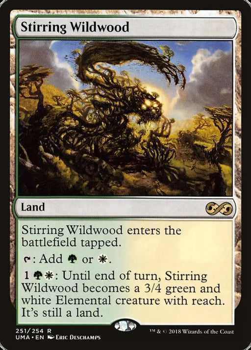Stirring Wildwood [Ultimate Masters] - MTG Single