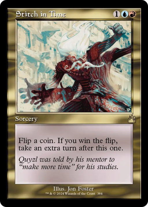 Stitch in Time (Retro Frame) [Ravnica Remastered] - MTG Single
