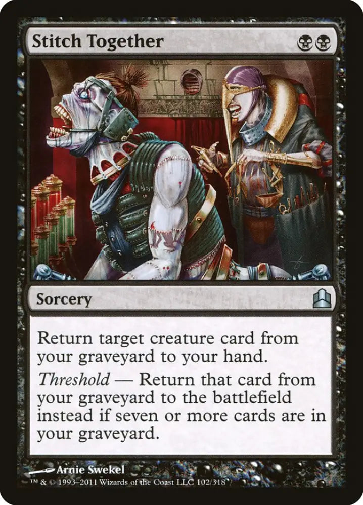 Stitch Together [Commander 2011] - MTG Single