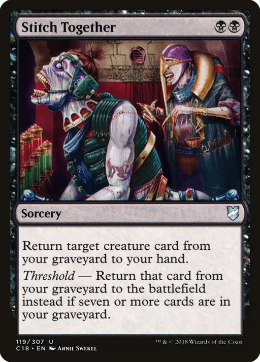 Stitch Together [Commander 2018] - MTG Single