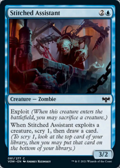 Stitched Assistant [Innistrad: Crimson Vow] - MTG Single