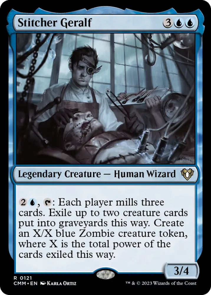 Stitcher Geralf [Commander Masters] - MTG Single