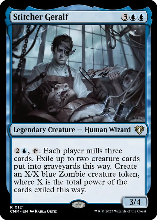 Stitcher Geralf [Commander Masters] - MTG Single