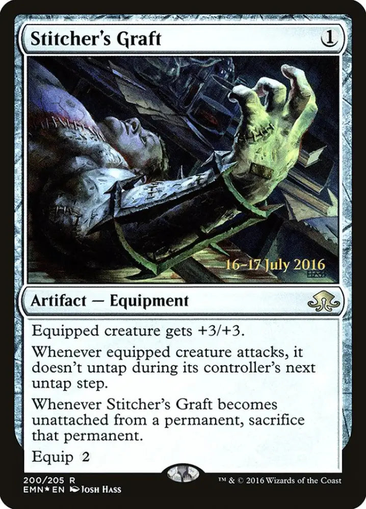 Stitcher’s Graft [Eldritch Moon Prerelease Promos] - MTG Single