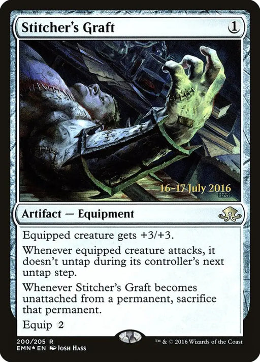 Stitcher’s Graft [Eldritch Moon Prerelease Promos] - MTG Single