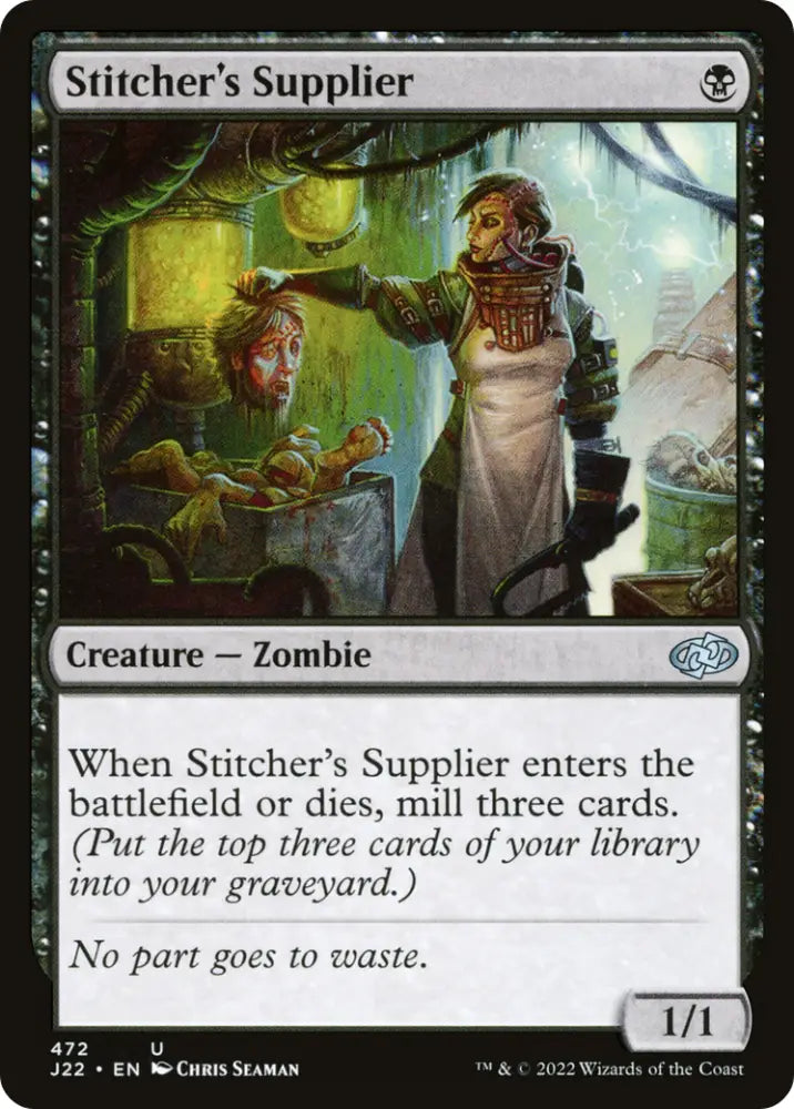 Stitcher’s Supplier (472) [Jumpstart 2022] - MTG Single