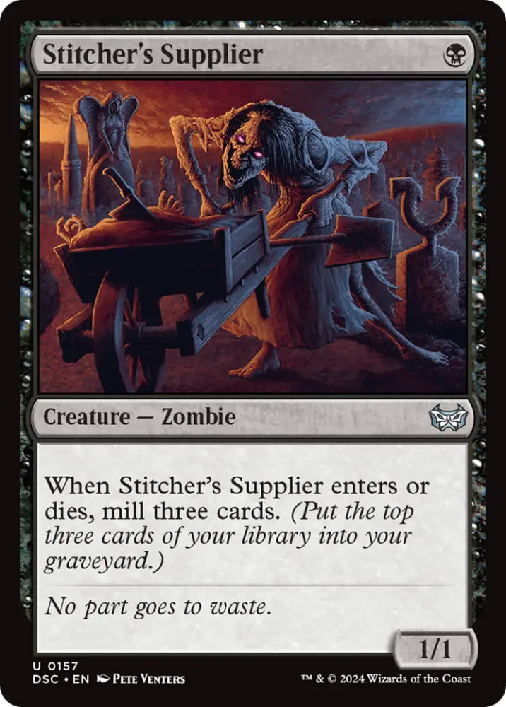 Stitcher’s Supplier [Duskmourn: House of Horror Commander] - MTG Single