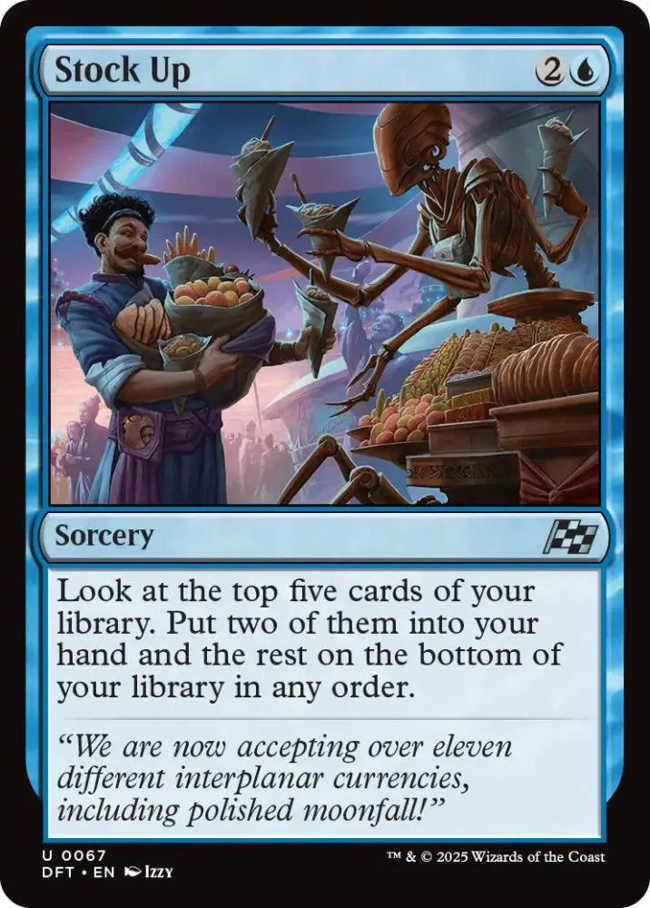Stock Up [Aetherdrift] - MTG Single