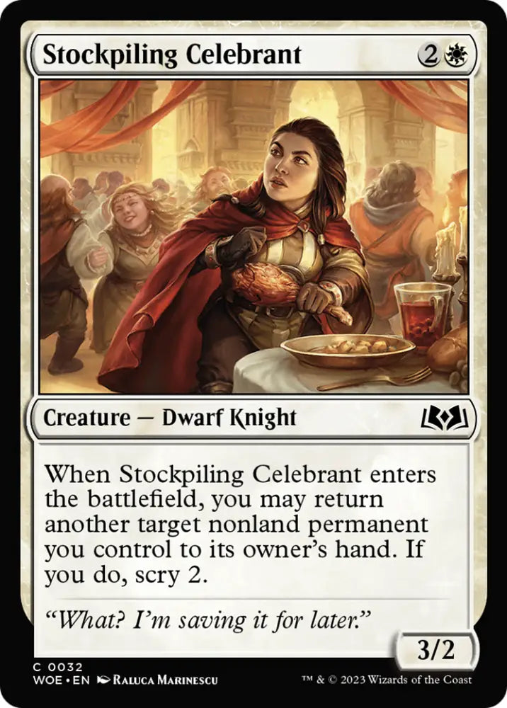 Stockpiling Celebrant [Wilds of Eldraine] - MTG Single