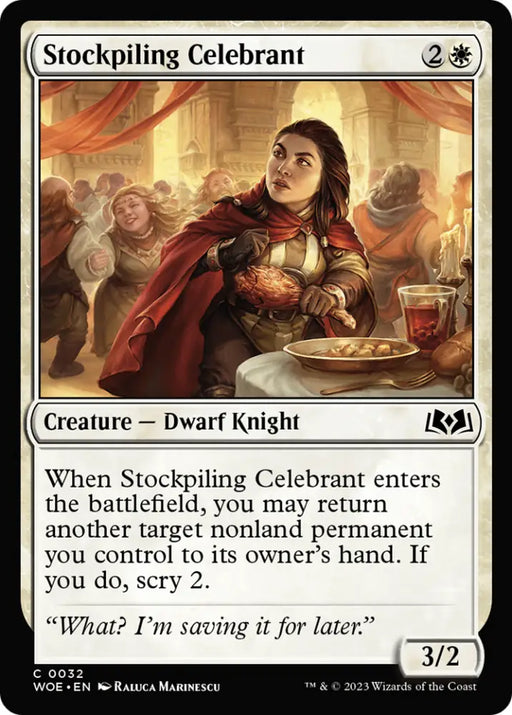 Stockpiling Celebrant [Wilds of Eldraine] - MTG Single