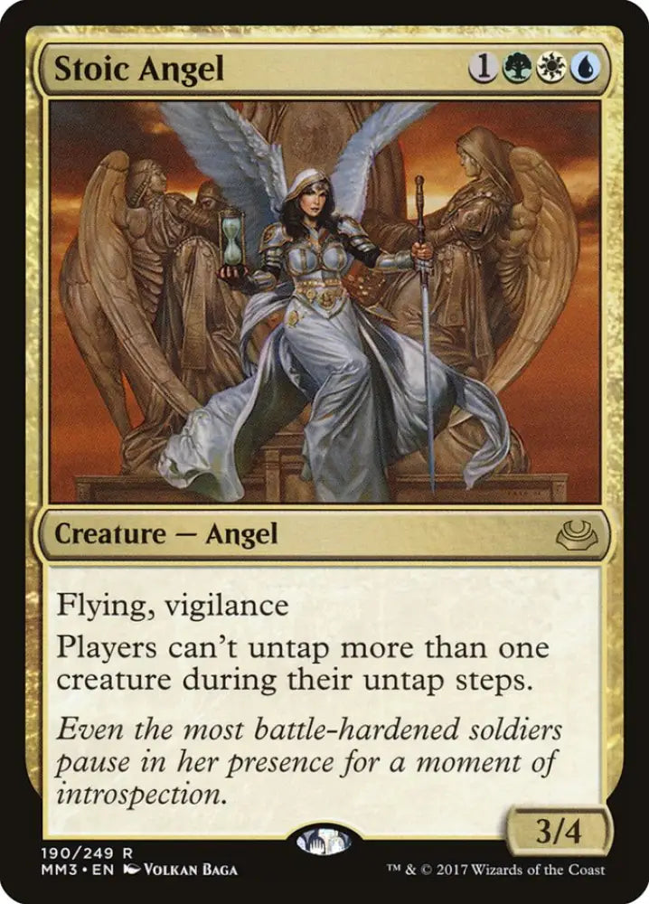Stoic Angel [Modern Masters 2017] - MTG Single