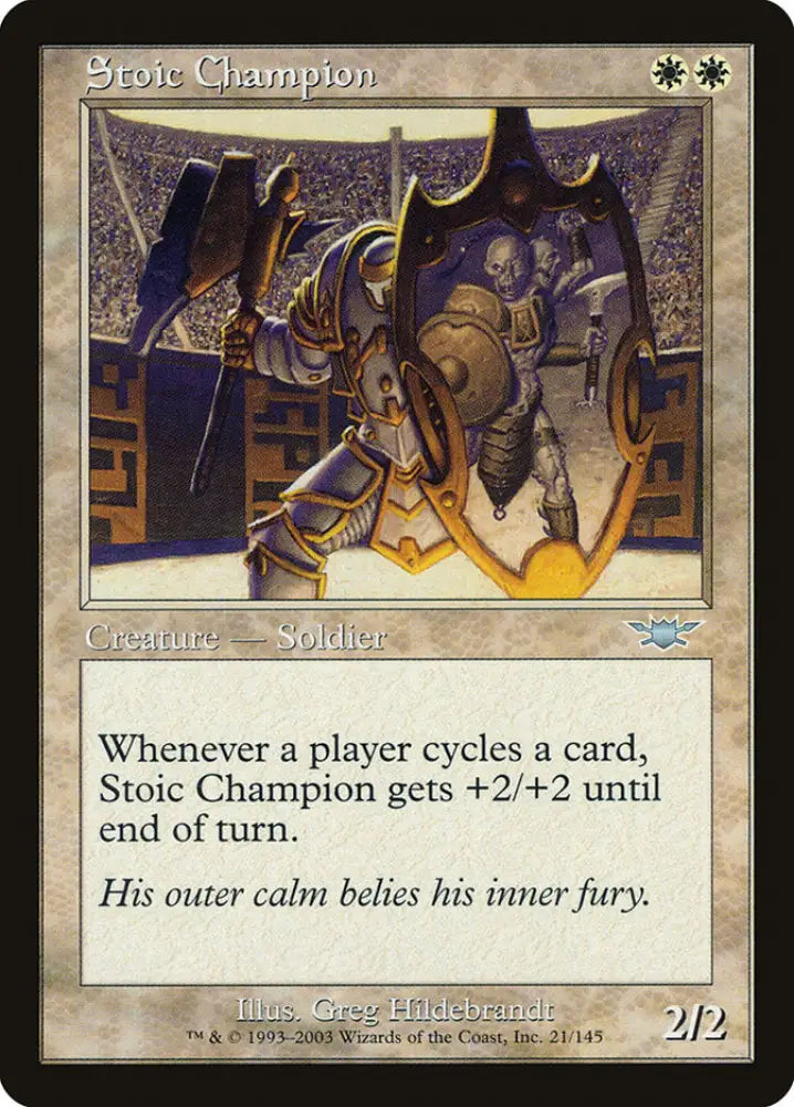 Stoic Champion [Legions] - MTG Single