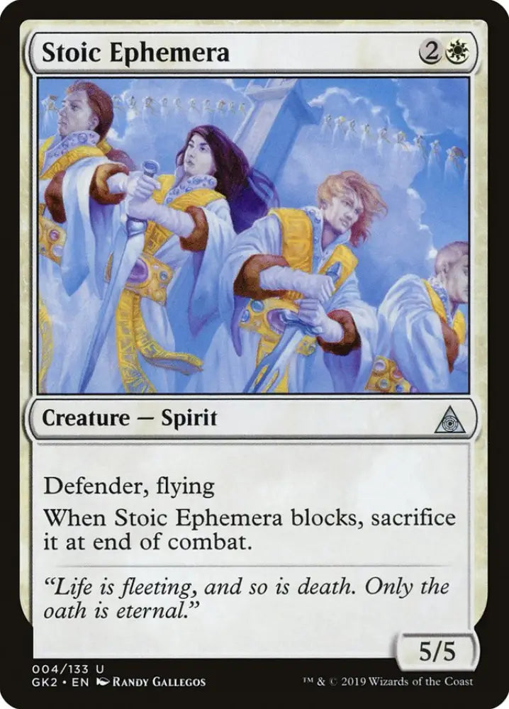 Stoic Ephemera [Ravnica Allegiance Guild Kit] - MTG Single