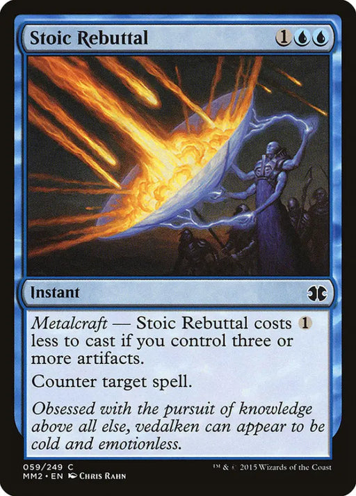 Stoic Rebuttal [Modern Masters 2015] - MTG Single