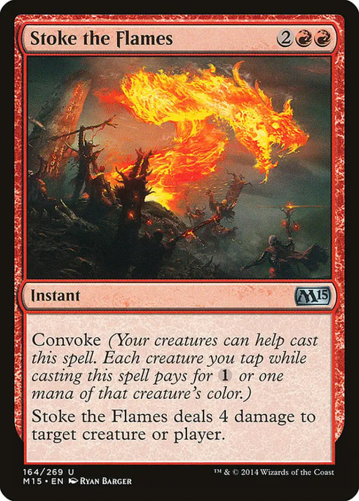 Stoke the Flames [Magic 2015] - MTG Single