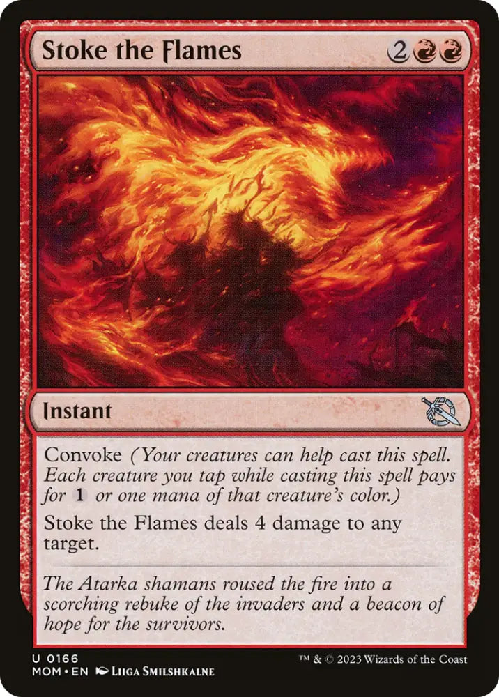 Stoke the Flames [March of the Machine] - MTG Single